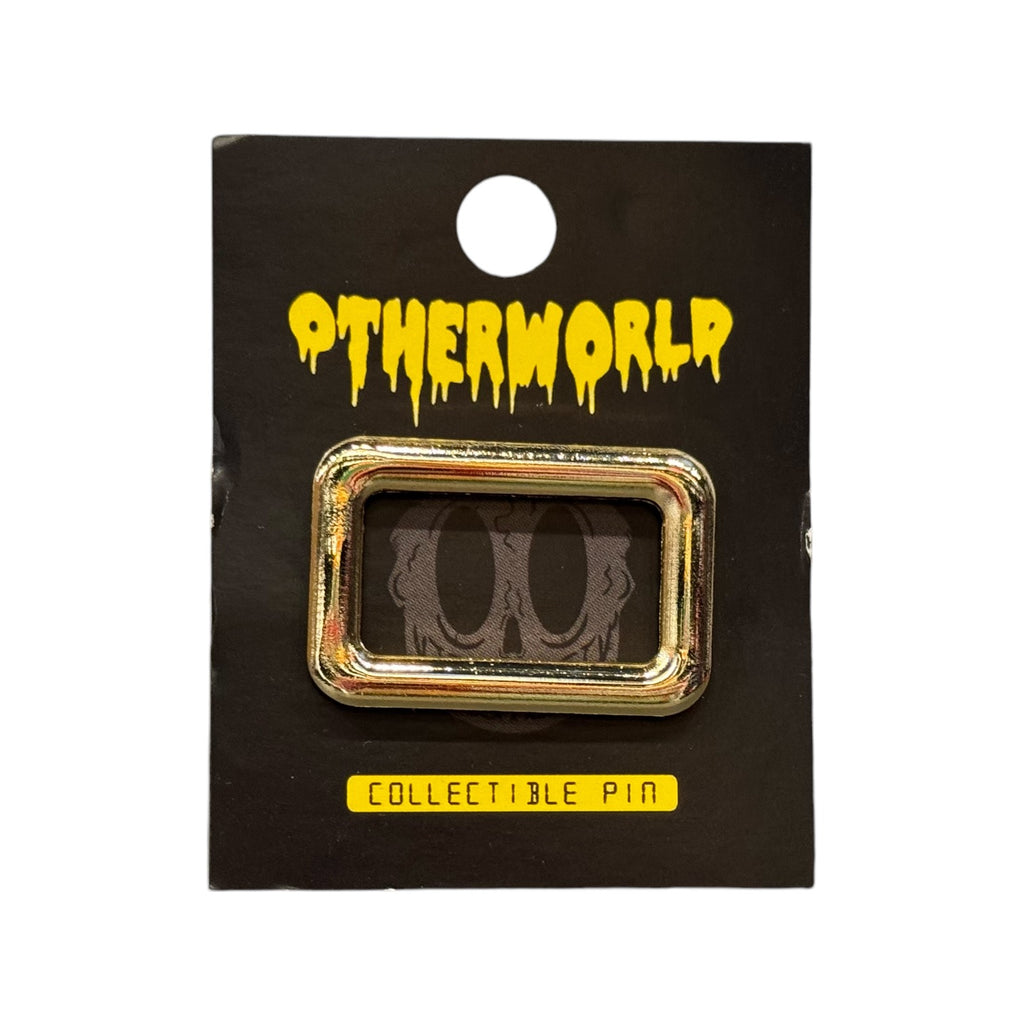 Otherworld Rectangle Frame Pin - Gold