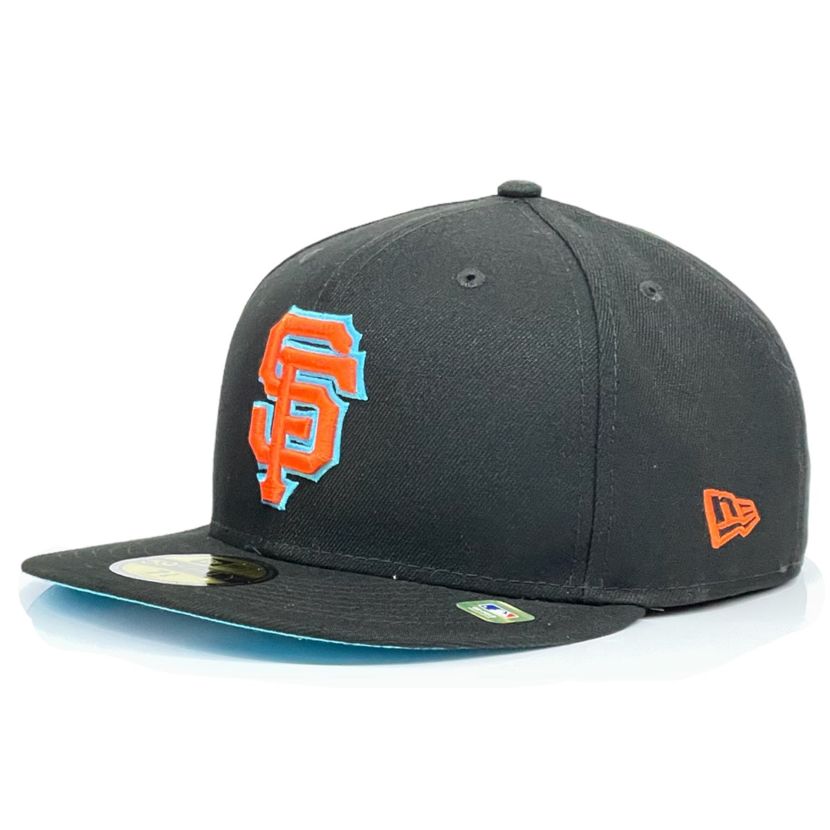 San Francisco Giants New Era 2002 World Series Wool 59FIFTY Fitted Hat - Black 7 3/4