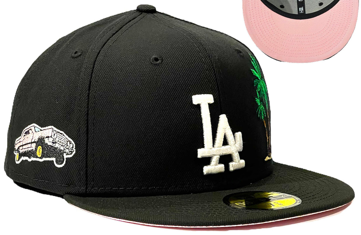 Hat Crawler - LA DODGERS HEART COLLECTION 59FIFTY BLACK