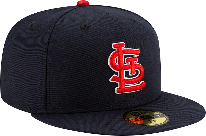 Casquette New Era St. Louis Cardinals 59Fifty Rouge - Collection Authentique Terrain, Taille 7 3/8