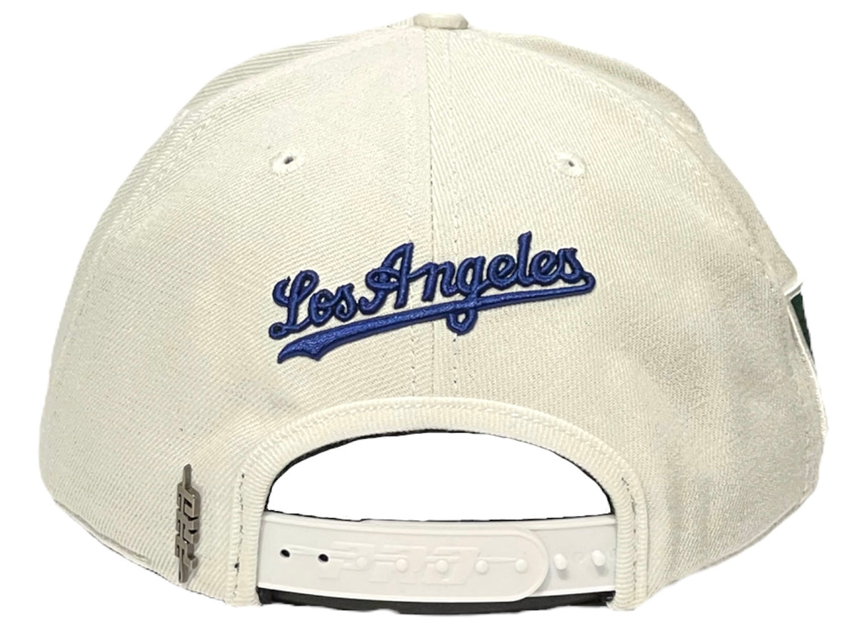 Los Angeles Dodgers Pro Standard Wordmark Mexico Script Snapback Hat - Black