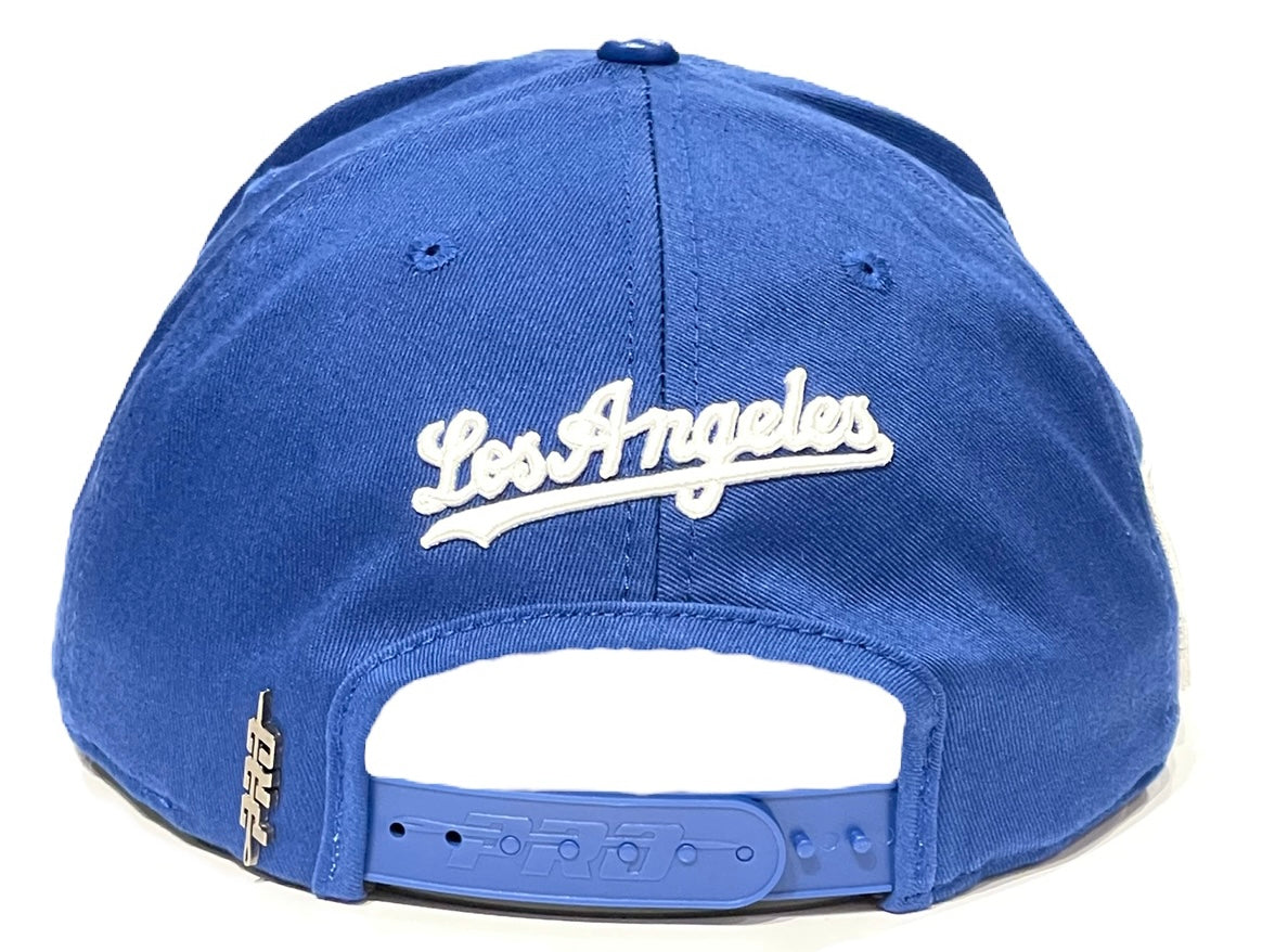 Los Angeles Dodgers Mexico Flag SnapBack Hat Pro Standard White