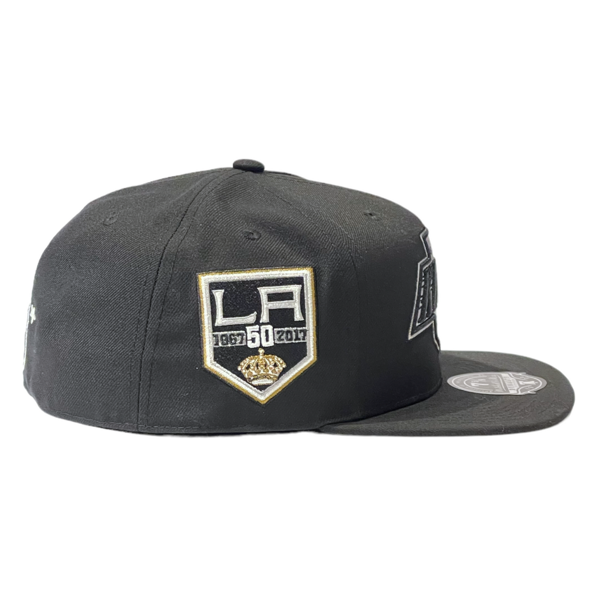 Los Angeles Kings New Era 59Fifty Fitted Hat (25TH ANNIVERSARY PATCH)