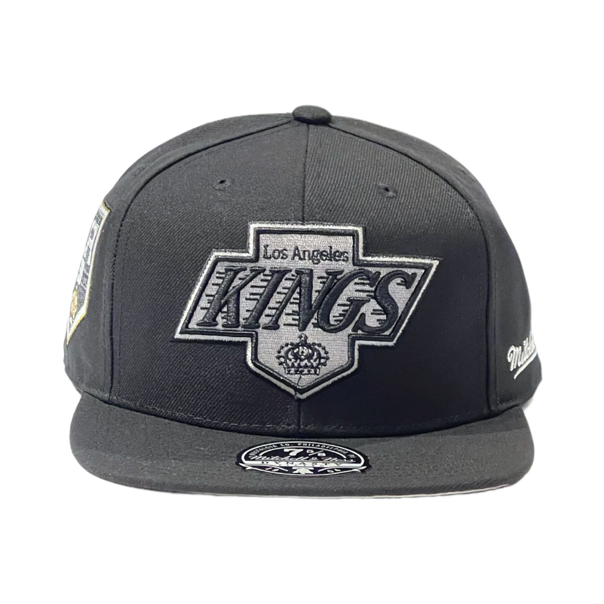 Los Angeles Kings Fitted New Era 59Fifty White Script Cap Hat
