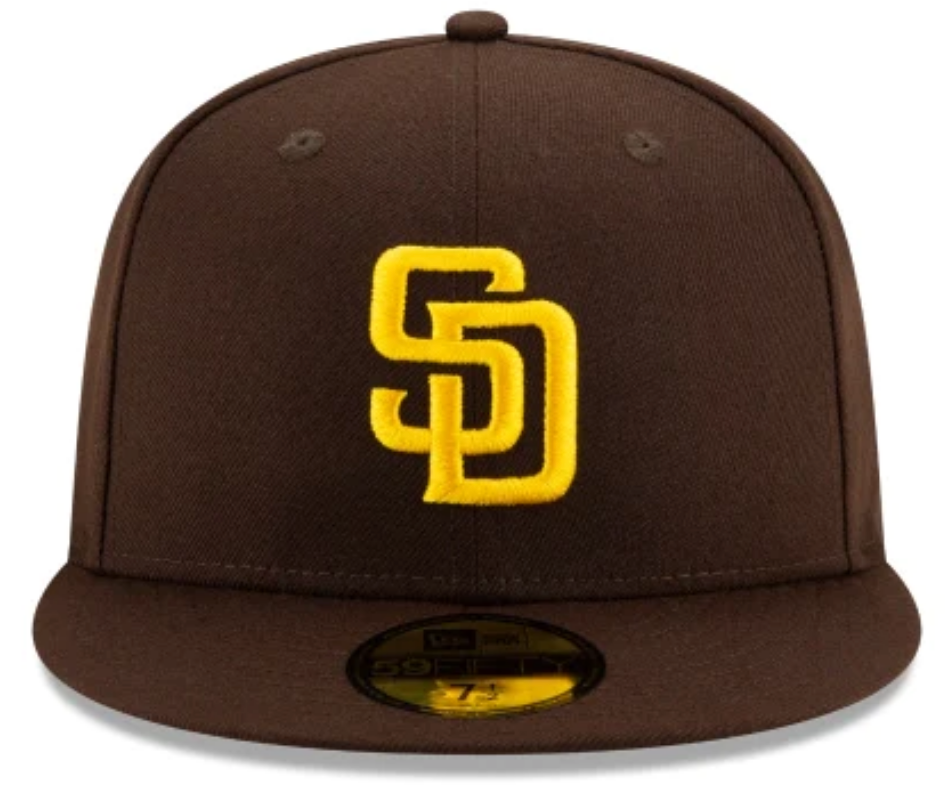 MLB San Diego Padres Youth New Era Home Authentic Collection 59FIFTY F -  Just Sports