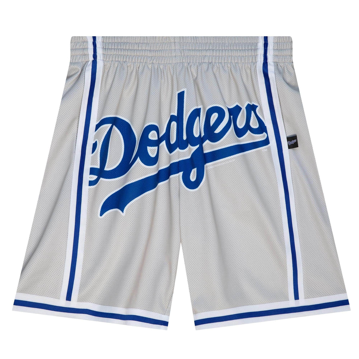 Mitchell & Ness x MLB Paint Brush Mesh Dodgers Shorts - White