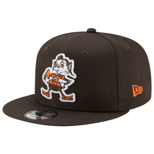 Cleveland Browns Historic Basic New Era 59Fifty Snapback - Brown