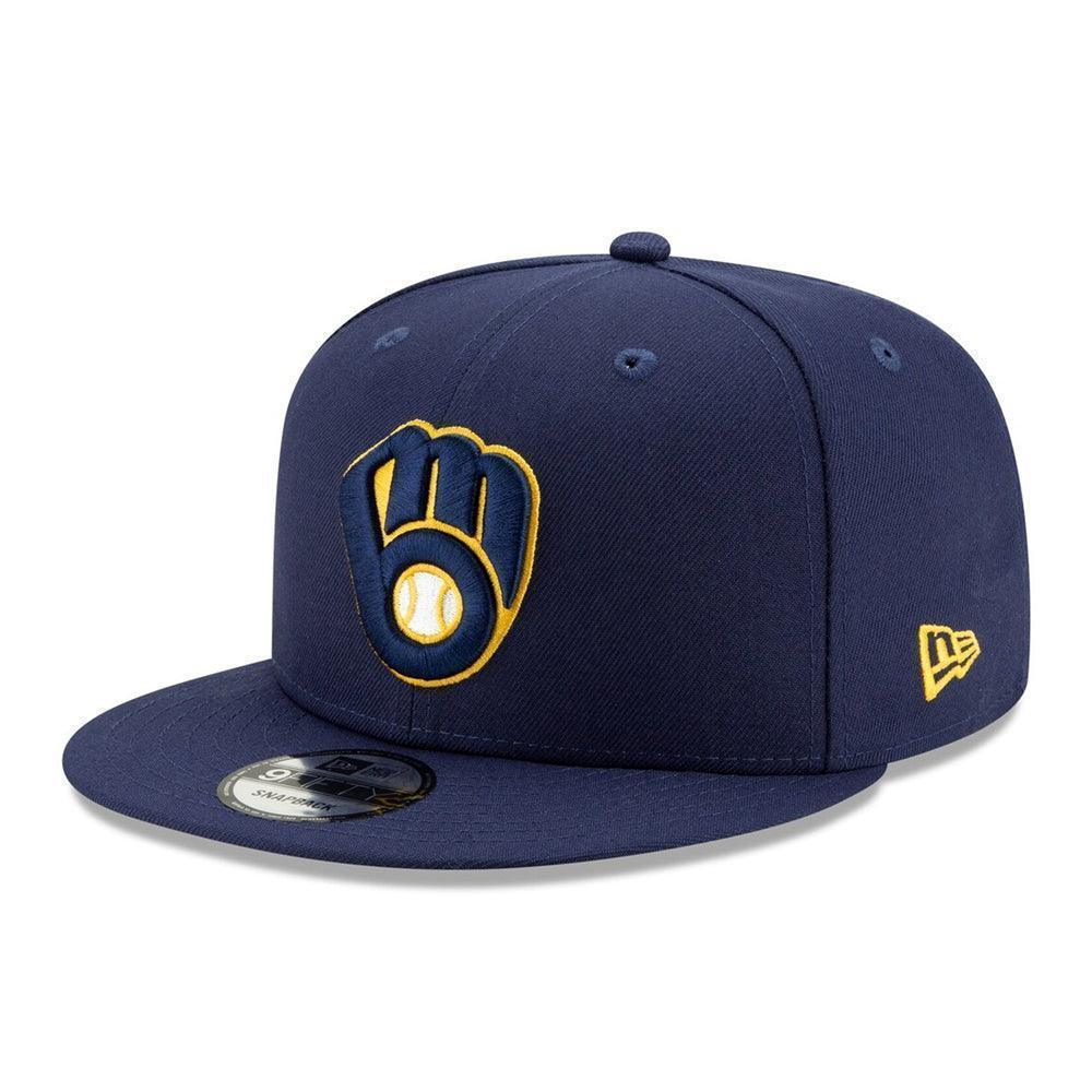 Milwaukee Brewers Basic New Era 9Fifty Snapback Cap