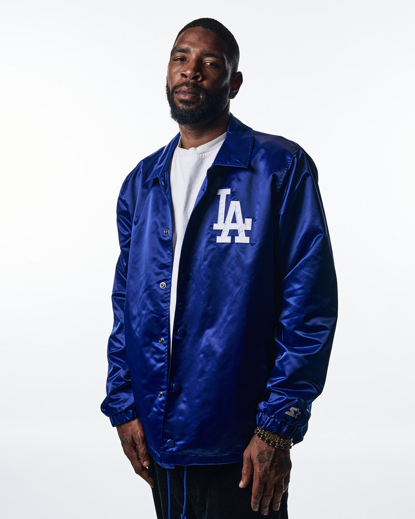 Los Angeles Dodgers "Ice Cube 2025 Parade" Starter Coaches Jacket - Dodger Blue