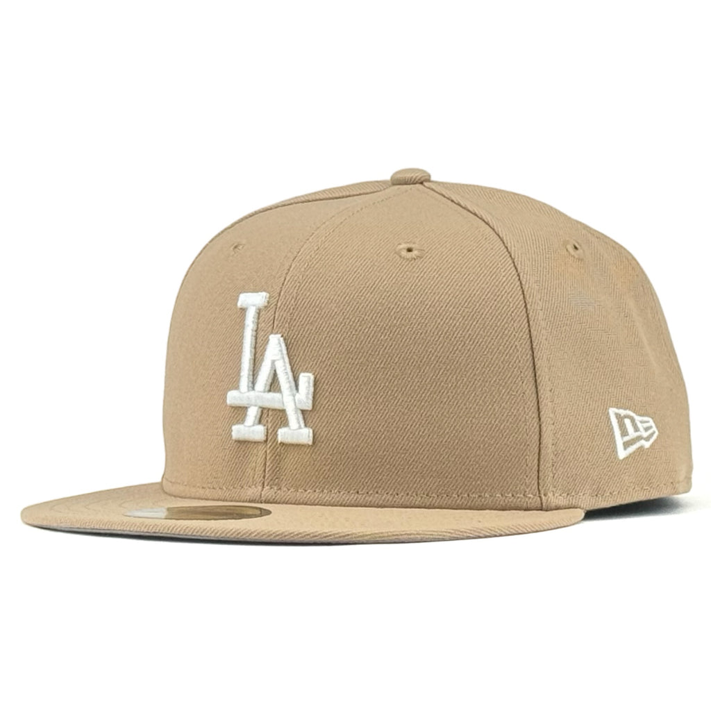 Los Angeles Dodgers New Era 59Fifty Fitted Hat - Camel