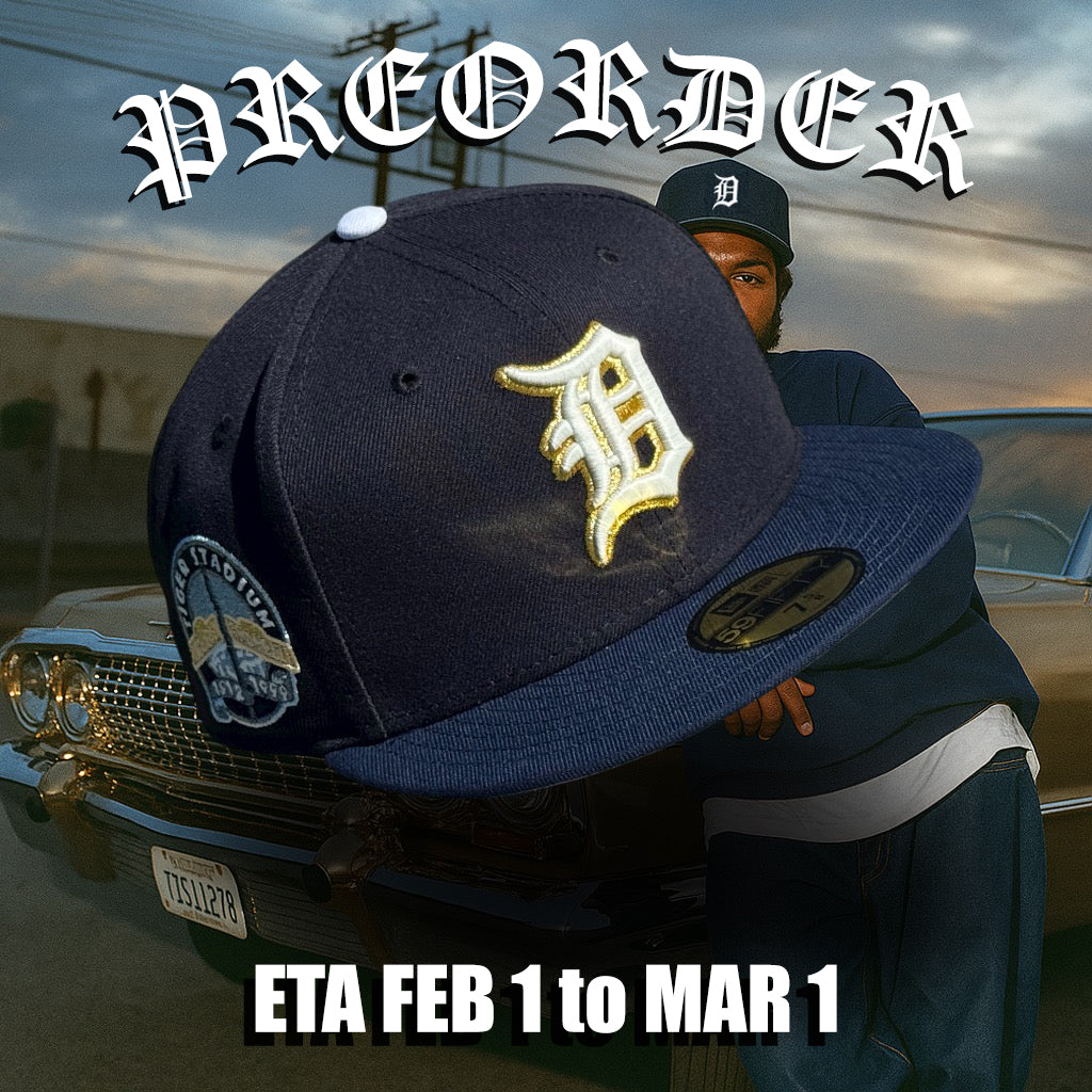 **PREORDER** ETA FEB 1 to MAR 1 Detroit Tigers 🧊 DOUGHBOY 🧊 New Era 59Fifty Fitted Hat - Navy Sneaky 2T Detroit Tigers 🧊 DOUGHBOY 🧊 New Era 59Fifty Fitted Hat - Navy Sneaky 2T