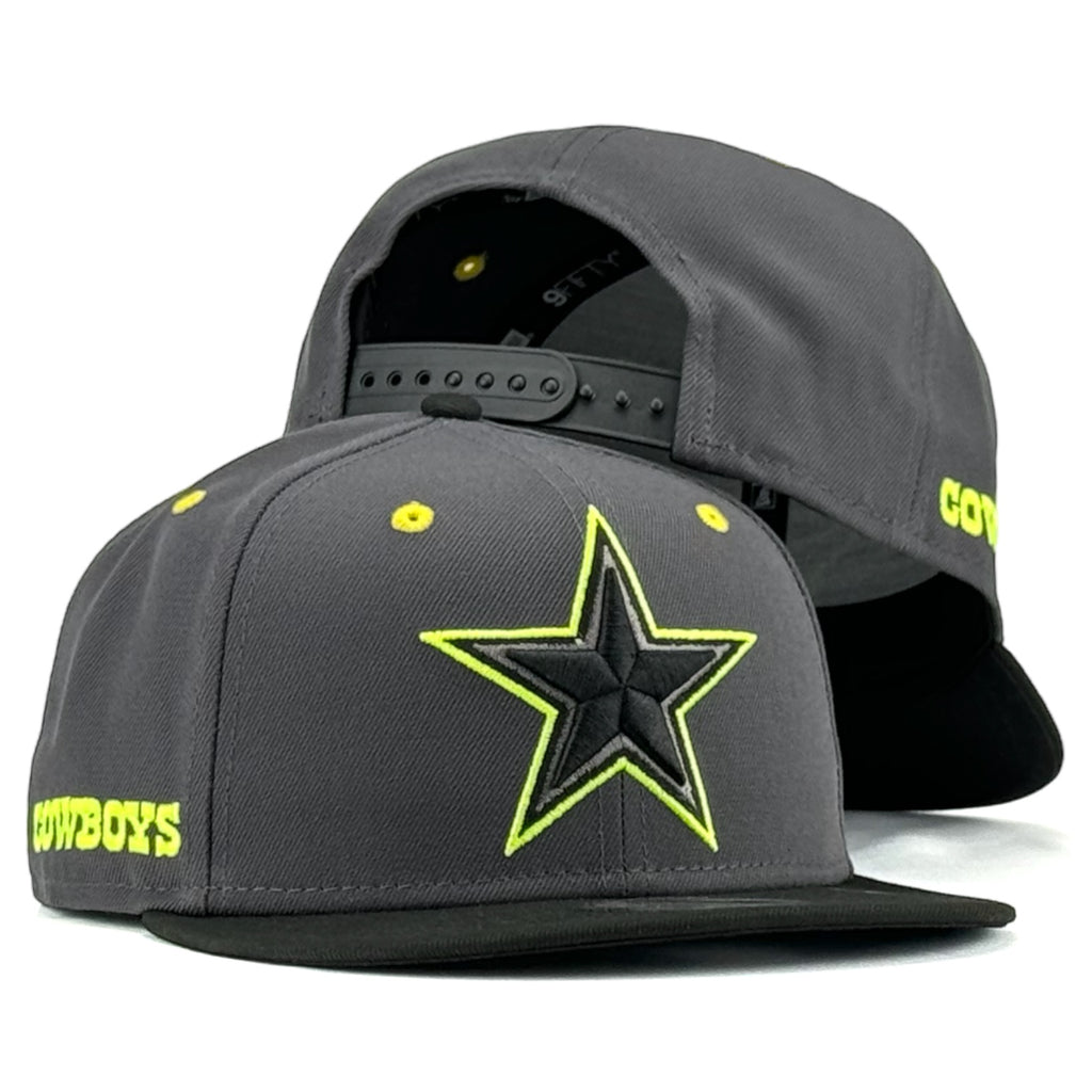 Dallas Cowboys New Era 9Fifty Snapback - Graphite/Black