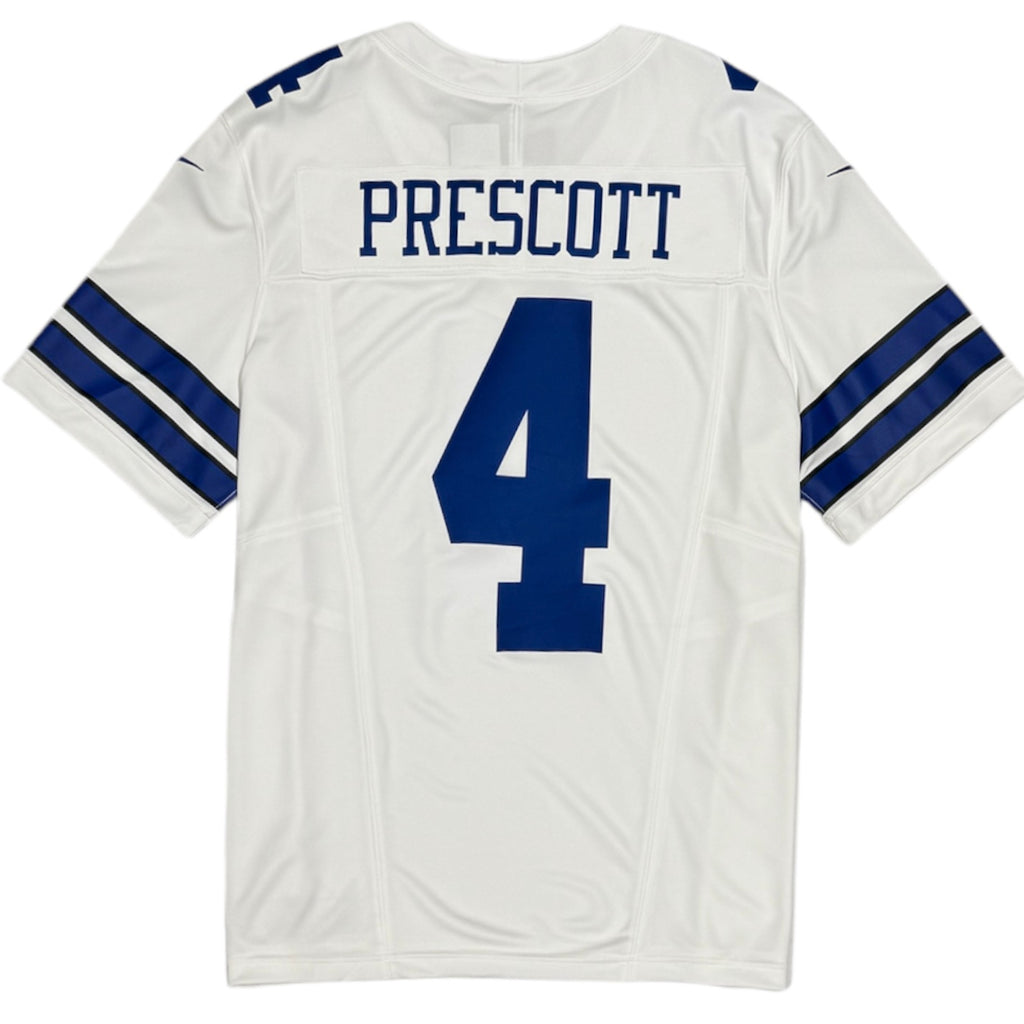 Dallas Cowboys Dak Prescott Nike Vapor F.U.S.E. Limited Jersey - White