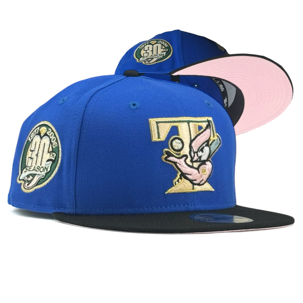 Toronto Blue Jays “K2P Pack” New Era 59Fifty Fitted Hat - Blue Bead / Black