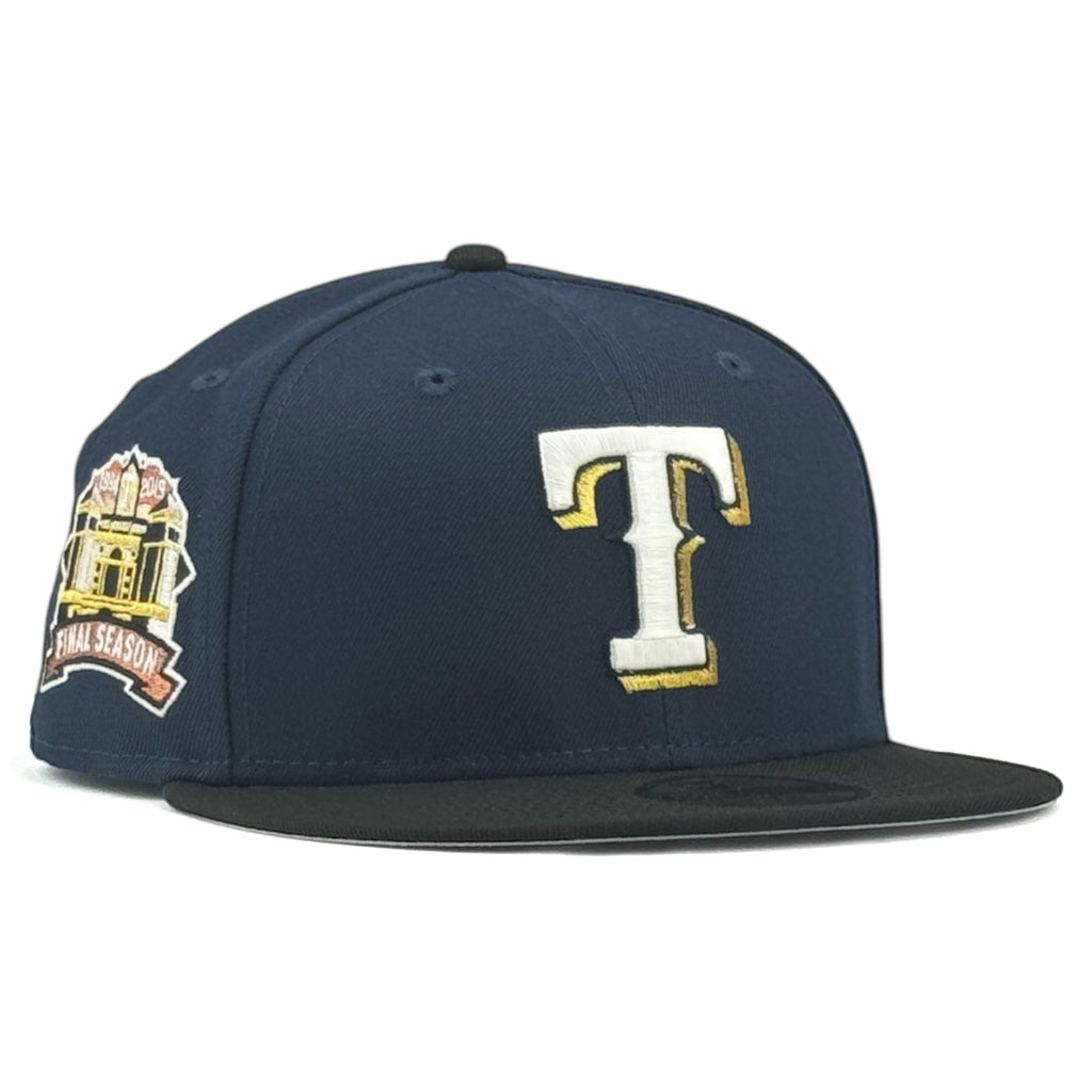 Texas Rangers “K2P Pack” New Era 59Fifty Fitted Hat - Navy / Black