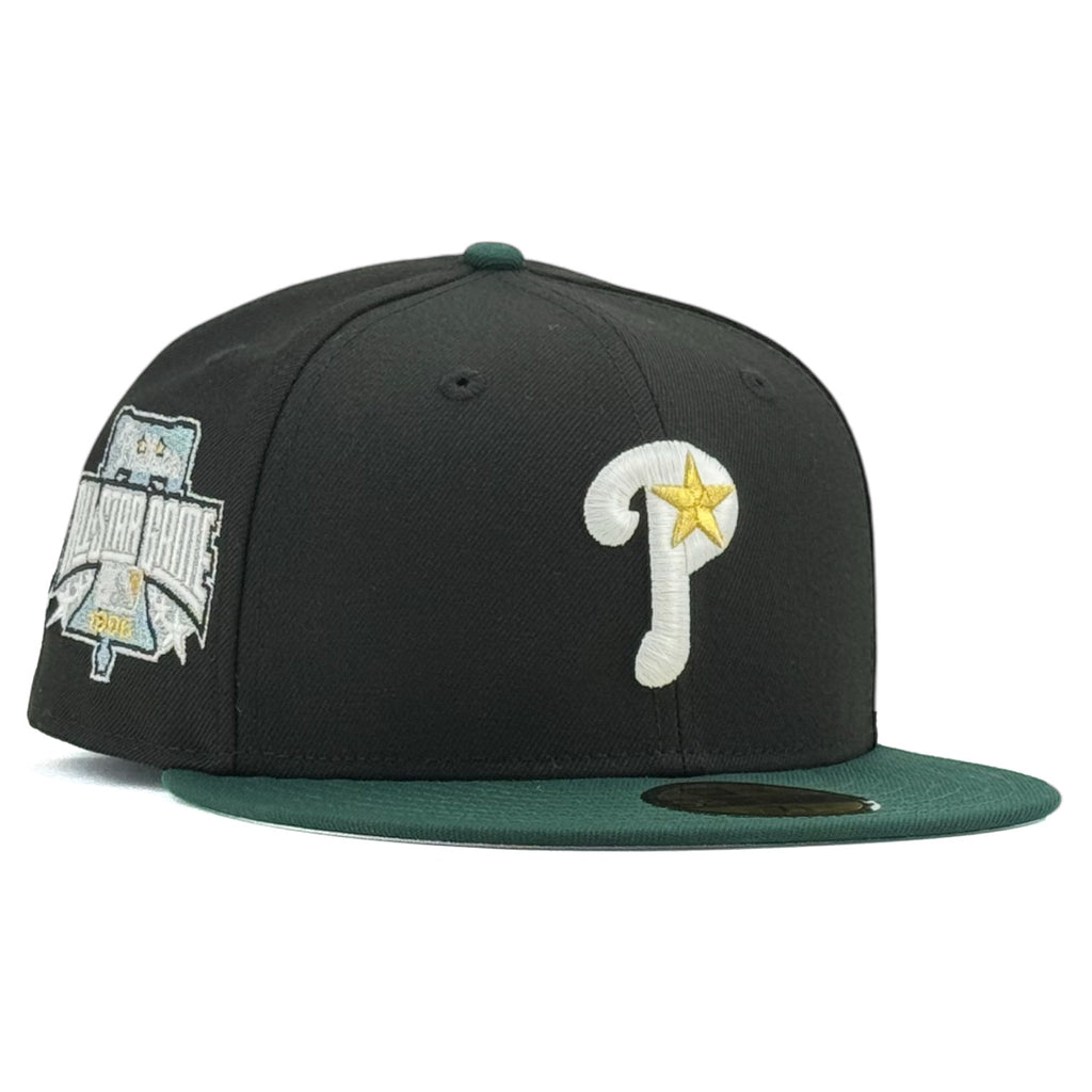 Philadelphia Phillies “K2P No Friends Just Family” New Era 59Fifty Fitted Hat -  Black / Dark Green