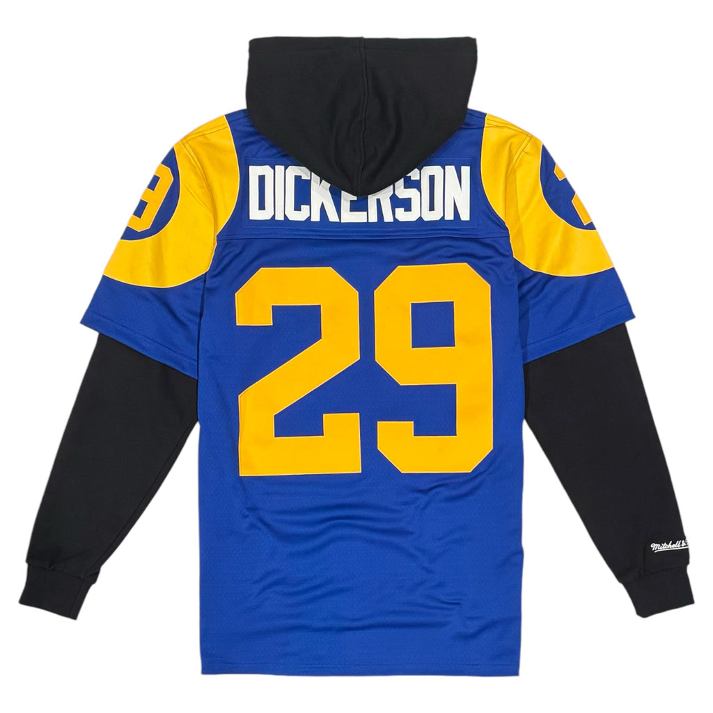 Los Angeles Rams Eric Dickerson Mitchell & Ness Legacy Jersey Pullover Hoodie