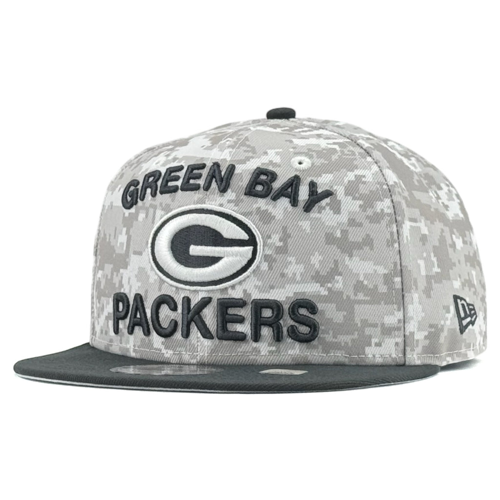 Green Bay Packers 2024 Salute to Service New Era 9FIFTY Snapback Hat