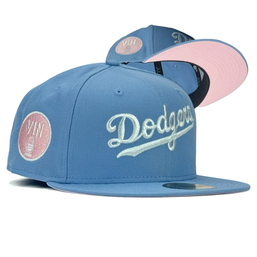 Los Angeles Dodgers “Cotton Candy Skies” New Era 59Fifty Fitted Hat - Sky Blue