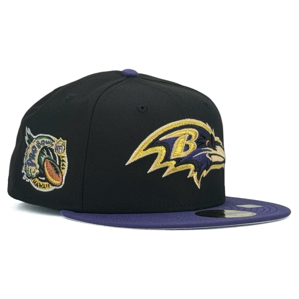 Baltimore Ravens “NFL SUNDAY” New Era 59Fifty Fitted Hat - Black / Purple