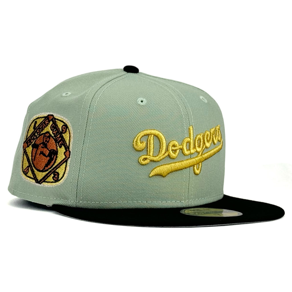 Los Angeles Dodgers "Mint LA" New Era 59Fifty Fitted Hat - Everest Green / Black