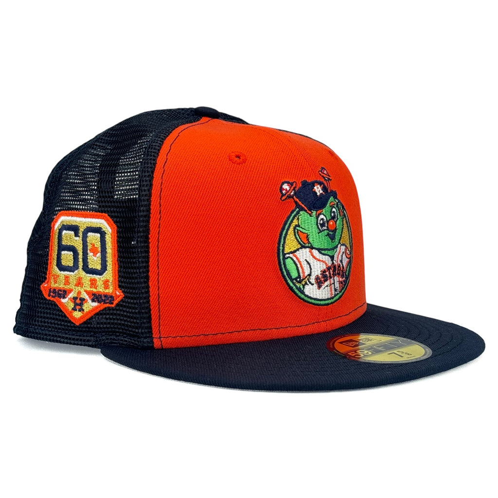 Houston Astros “October Magic” Trucker New Era 59Fifty Fitted Hat - Orange / Navy