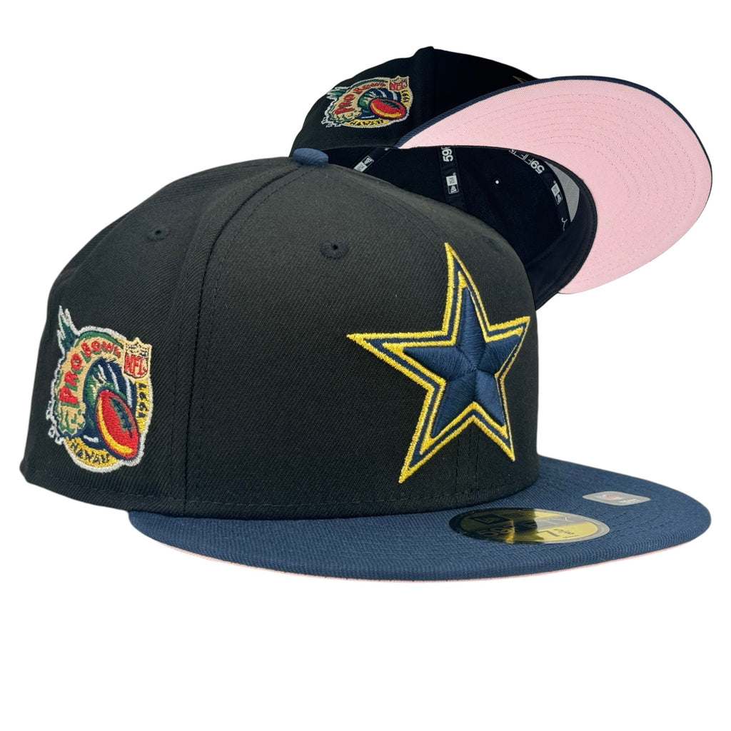 Dallas Cowboys “Pigskin Pinkies” New Era 59Fifty Fitted Hat - Black / Navy