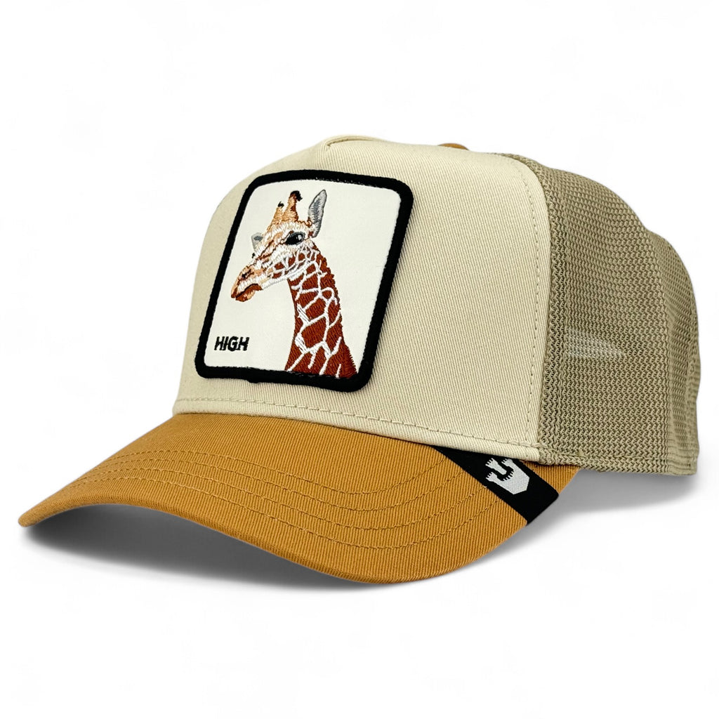 The Giraffe Goorin Bros. Trucker A-Frame Snapback - Tan