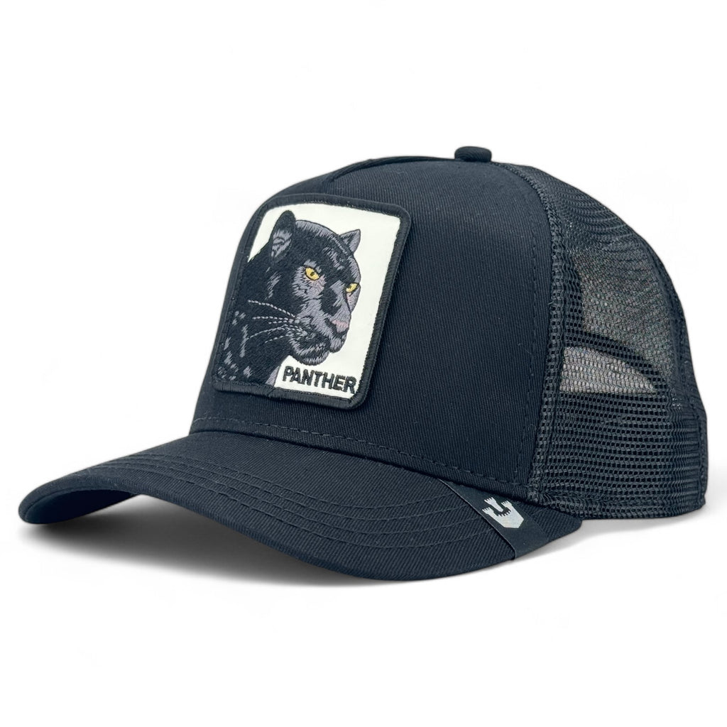 Panther 100 Goorin Bros. Trucker A-Frame Snapback - Black