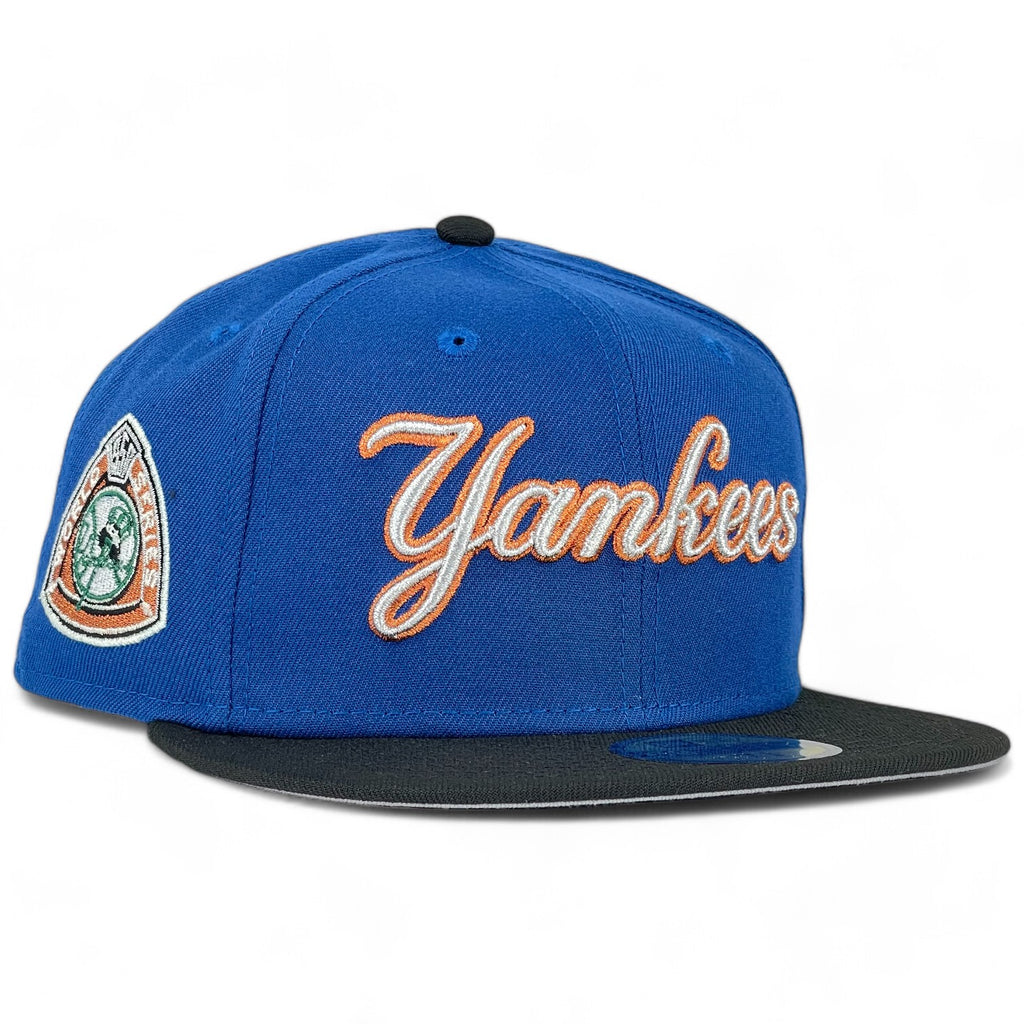 New York Yankees "Krownz 2 Prociety" New Era 59Fifty Fitted Hat - Seashore Blue / Black