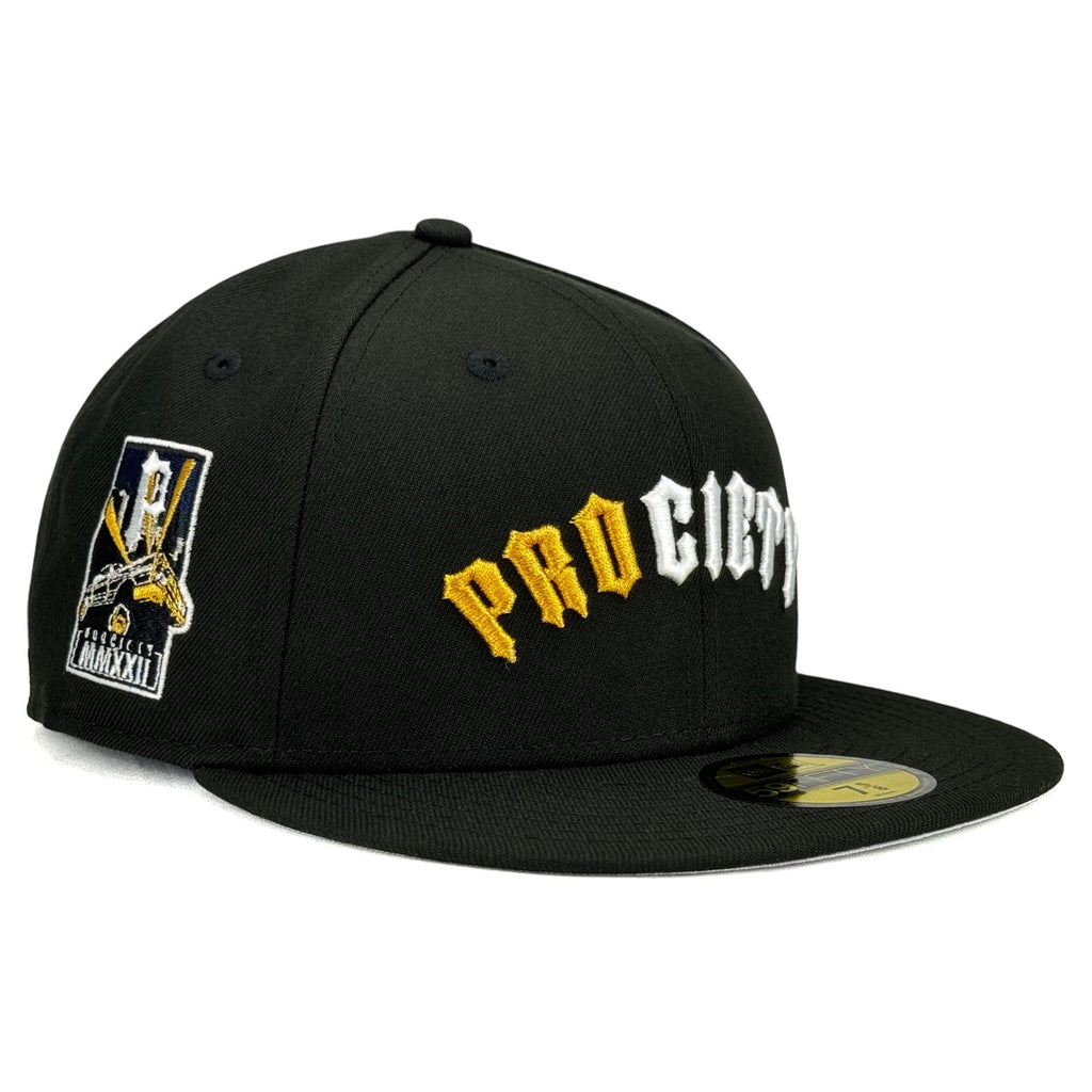 Prociety New Era 59Fifty Fitted Hat - Black / Black