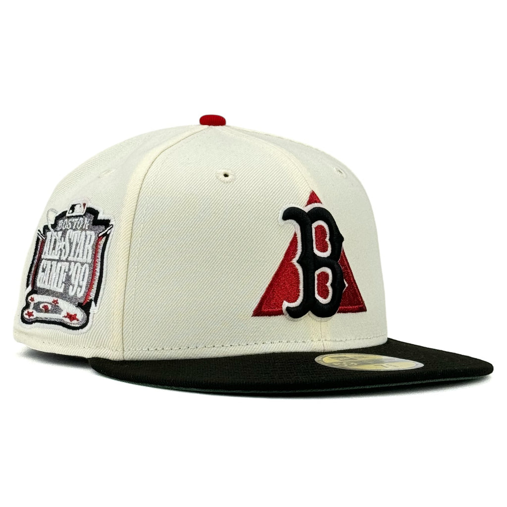 Boston Red Sox “Billy Boston”  New Era 59Fifty Fitted Hat - Chrome White / Black