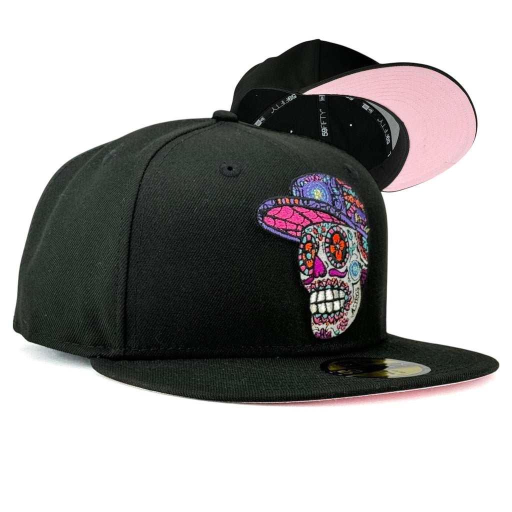 Houston Astros Sugar Skull “Dia De Los Astros” New Era 59Fifty Fitted Hat - Black