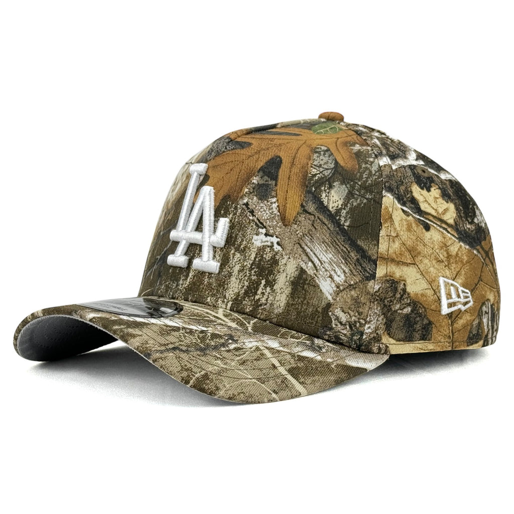 Los Angeles Dodgers New Era 9Forty A-Frame Snapback - Real Tree Camo