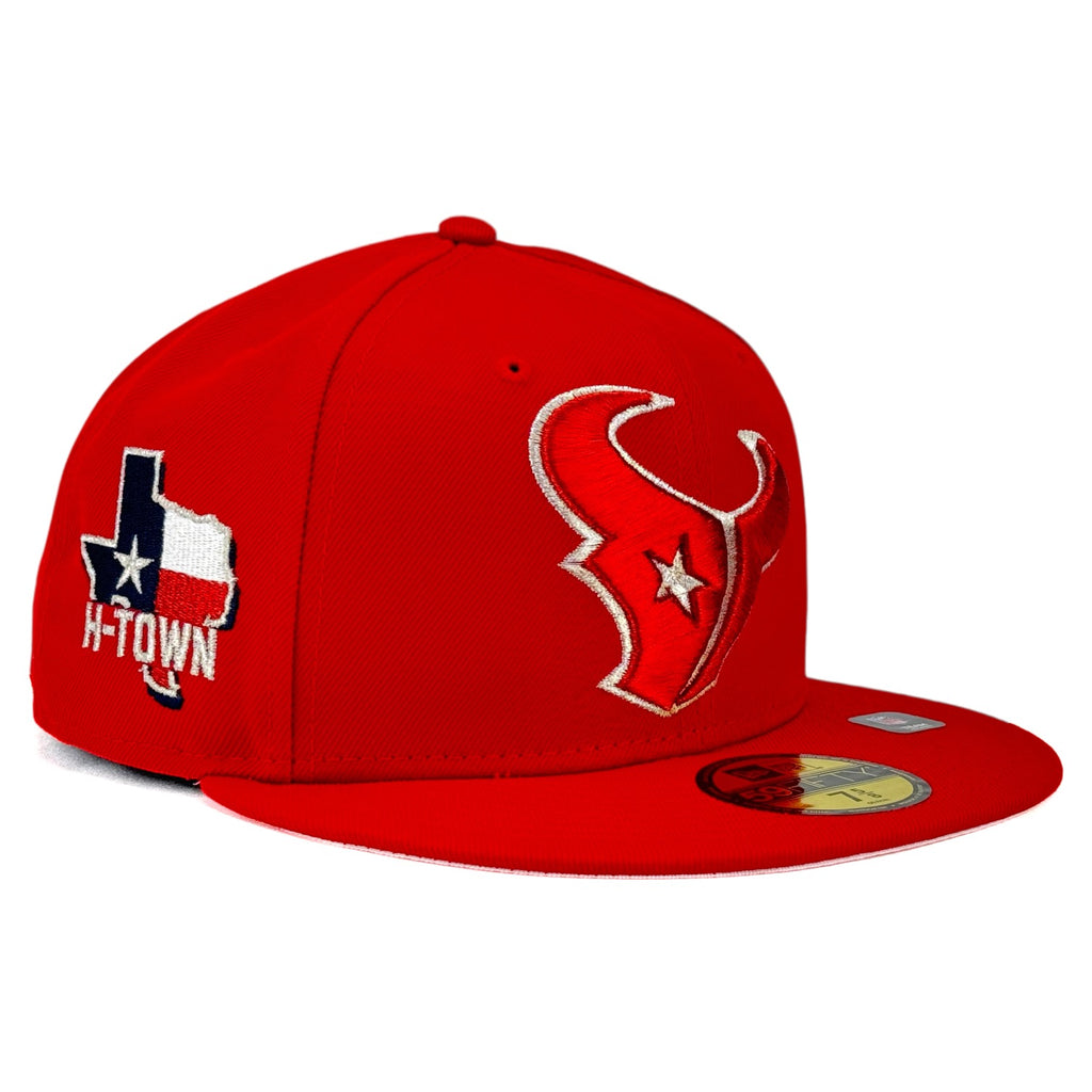 Houston Texans “Battle Red” New Era 59Fifty Fitted Hat - Red