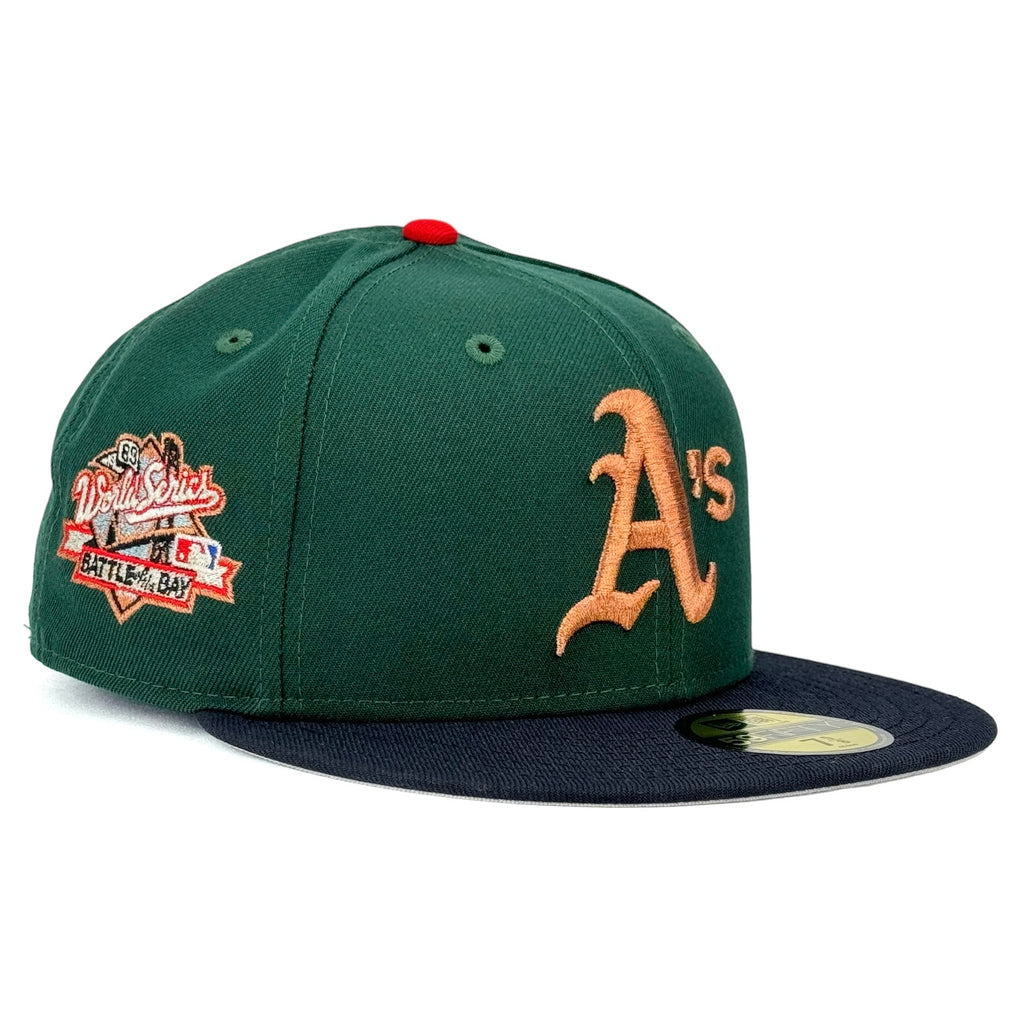 Oakland Athletics “The Lost Tapes: Volume 1” New Era 59Fifty Fitted Hat - Dark Green / Walnut