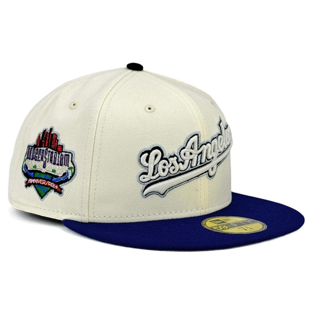 Los Angeles Dodgers “The Lost Tapes: Volume 1” New Era 59Fifty Fitted hat - Chrome White / Royal