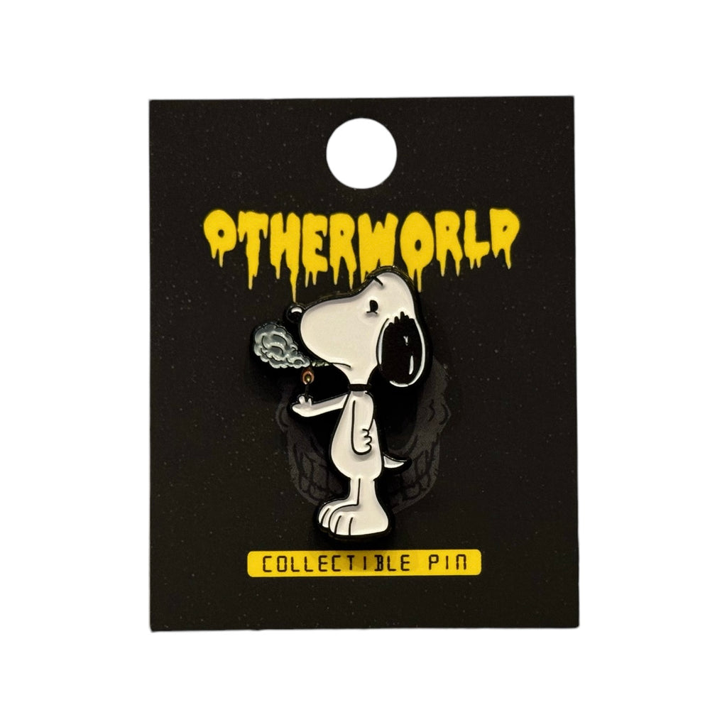 Otherworld Smokin Snoopy Pin