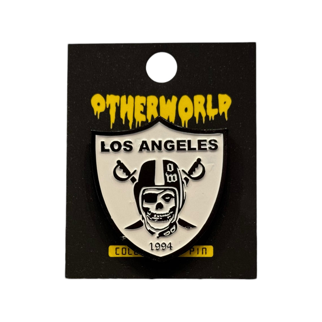 Otherworld LA Raiders Pin - White