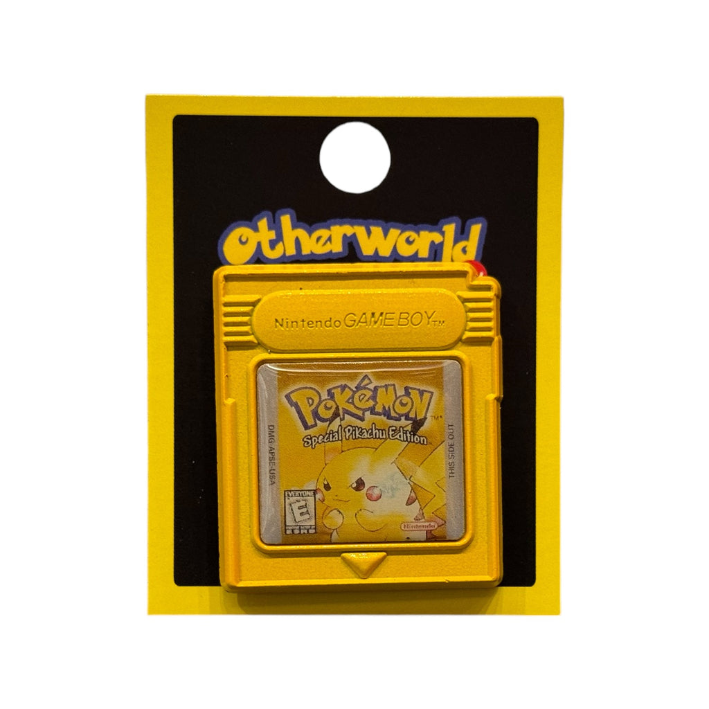 Otherworld Pocket Monsters Card Pin - Yellow