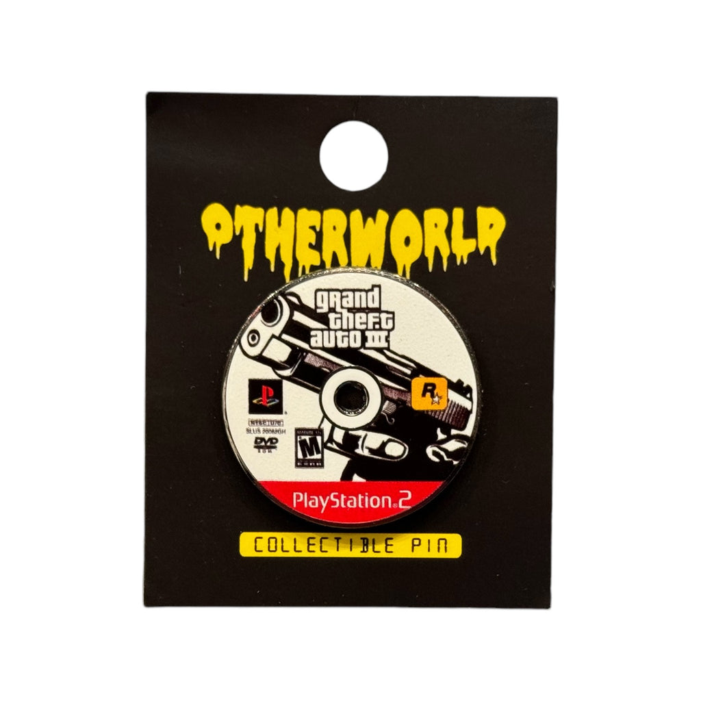 Otherworld GTA Disc III Pin