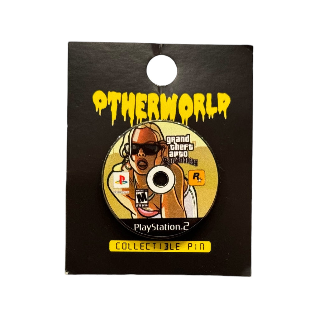 Otherworld San Andreas Disc Pin