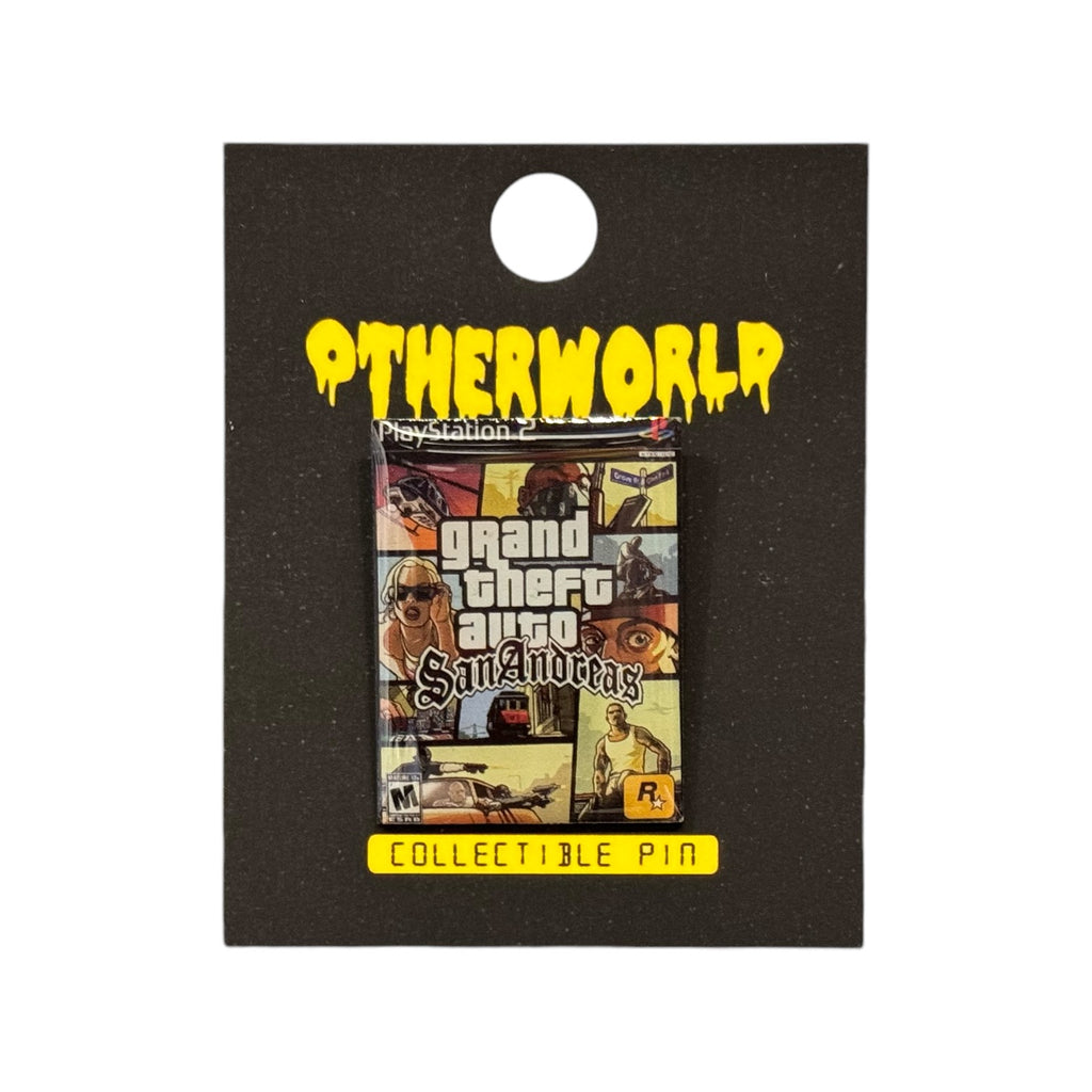 Otherworld San Andreas Box Pin