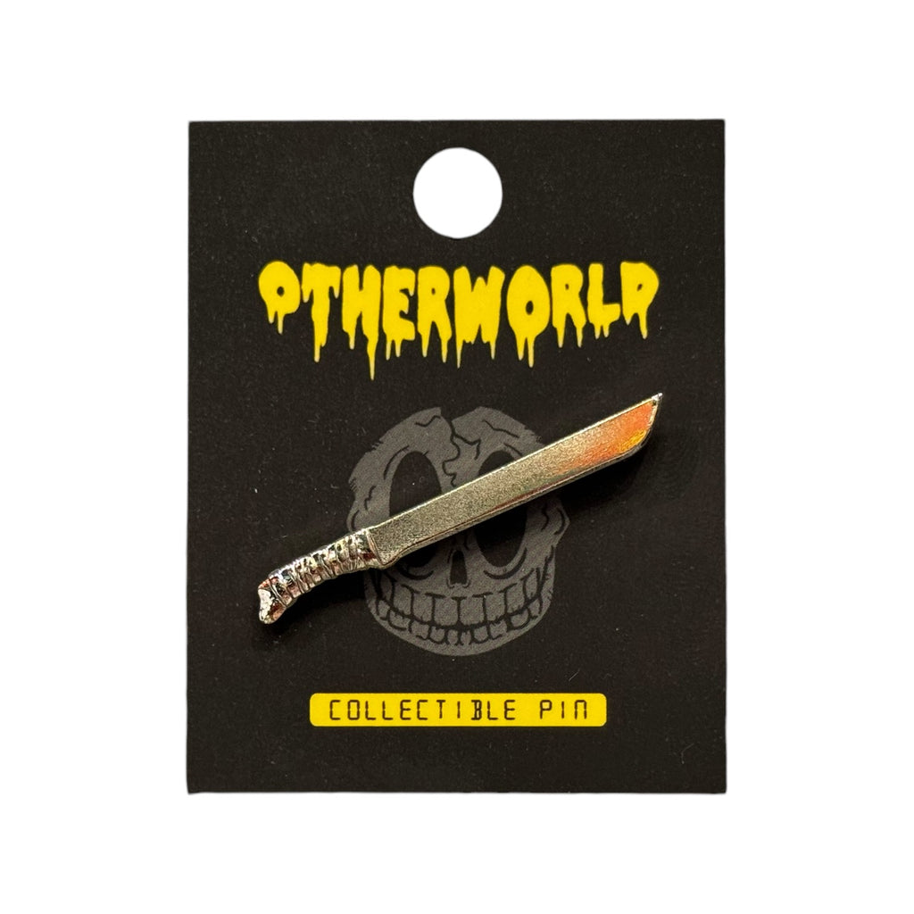 Otherworld Machete Pin - Silver