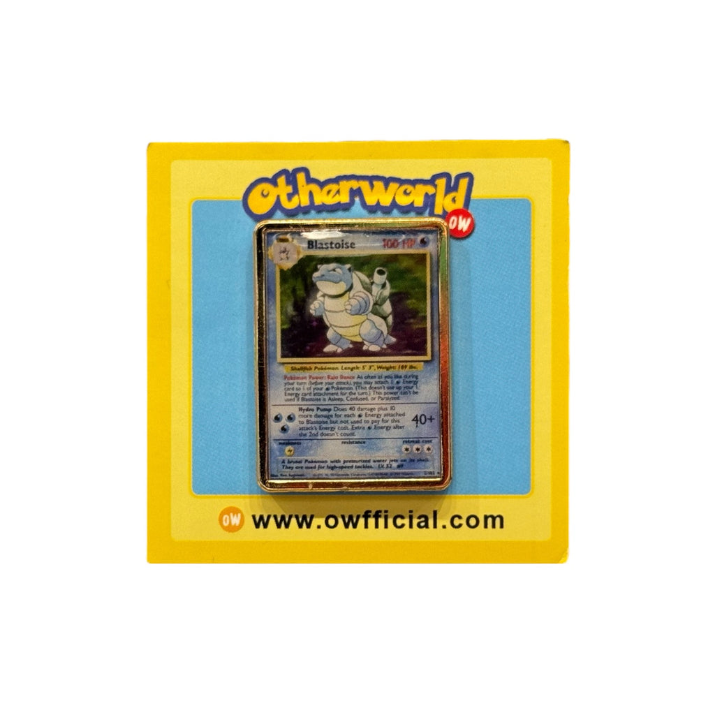 Otherworld Water Blaster Monster Card Pin