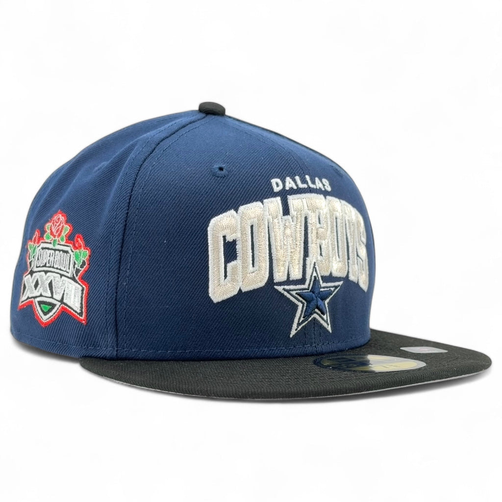 Dallas Cowboys “Vintage Arch” New Era 59Fifty Fitted Hat - Navy / Black