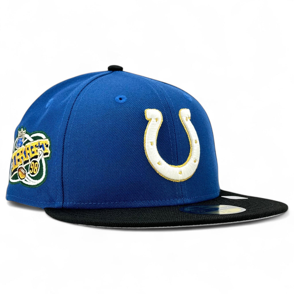 Indianapolis Colts “The Sheriff” New Era 59Fifty Fitted Hat - Royal / Black