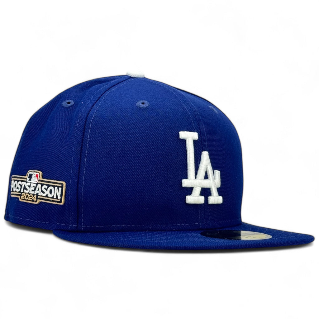 Los Angeles Dodgers 2024 Postseason Authentic Collection New Era 59Fifty Fitted Hat - Royal