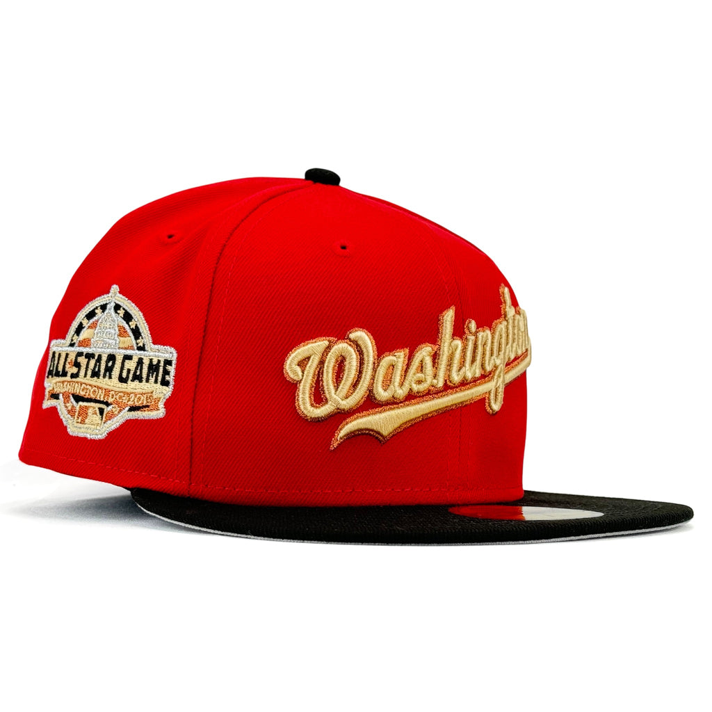 Washington Nationals “K2P PACK” New Era 59Fifty Fitted Hat - Red / Black