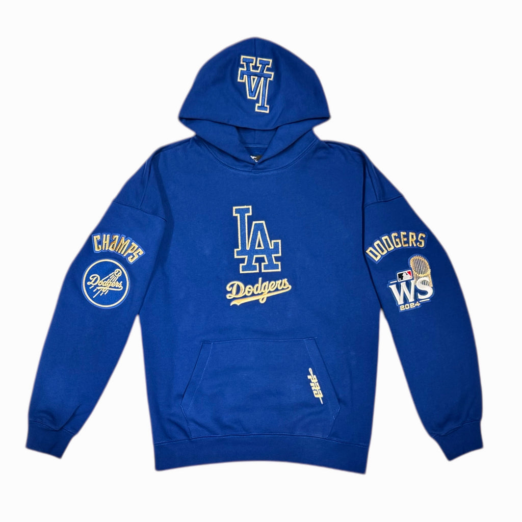 Los Angeles Dodgers 2024 World Series Champion Pro Standard Pullover Hoodie Sweater - Royal